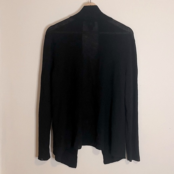 Eileen Fisher Open Front 100% Wool Cardigan - Picture 2 of 8